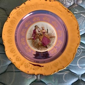 KPM and ceres decor plate 10.5in width